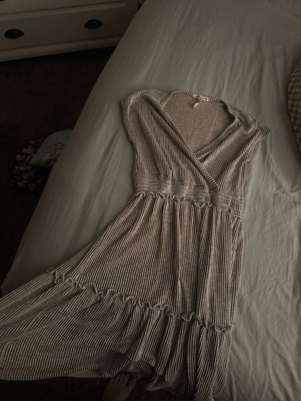 Striped light weight dress